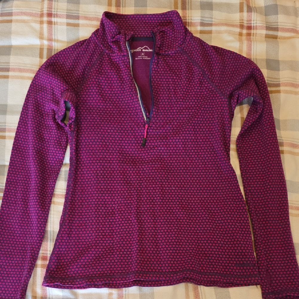 Eddie Bauer Quarter Zip Pullover Base Layer